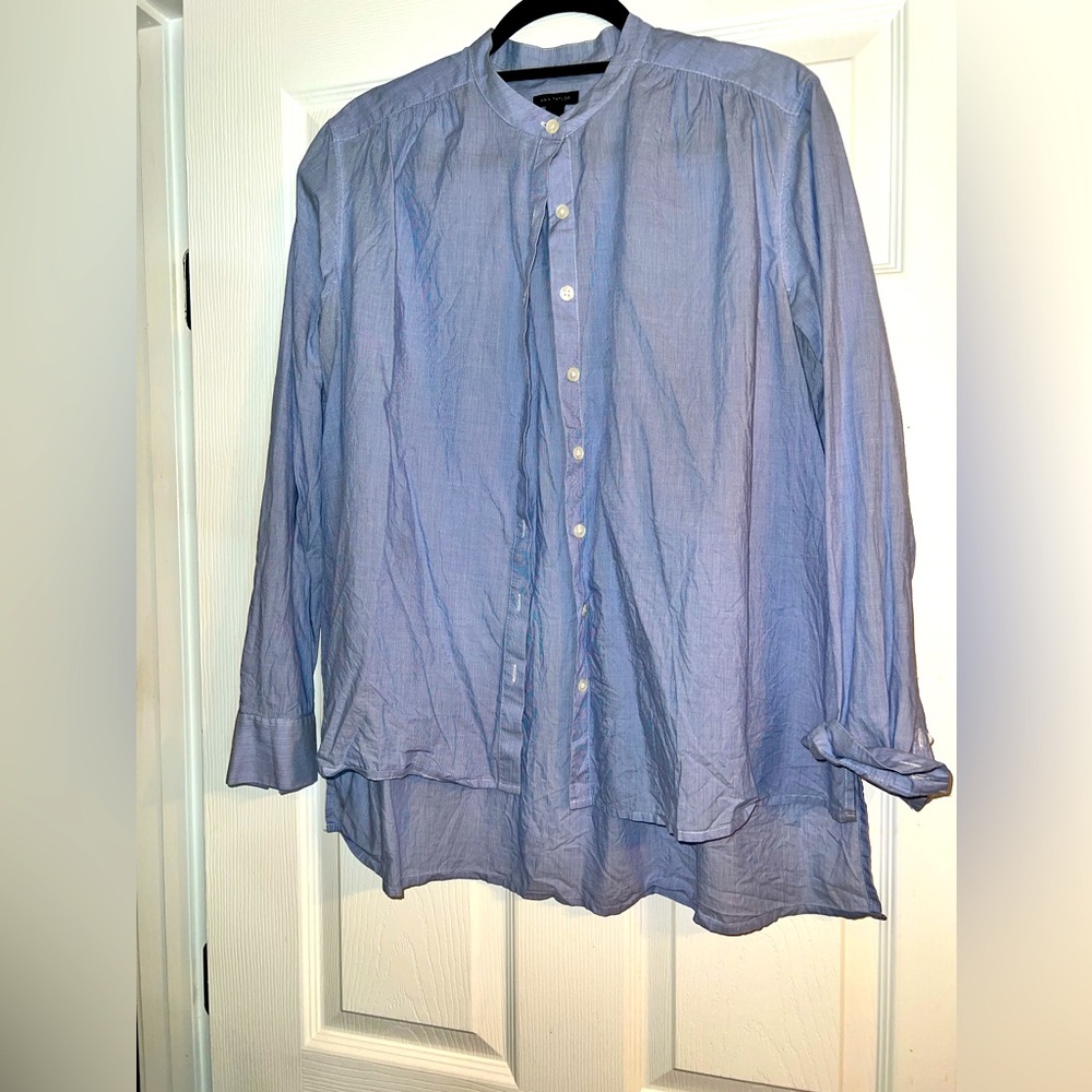 Ann Taylor pinstripped
